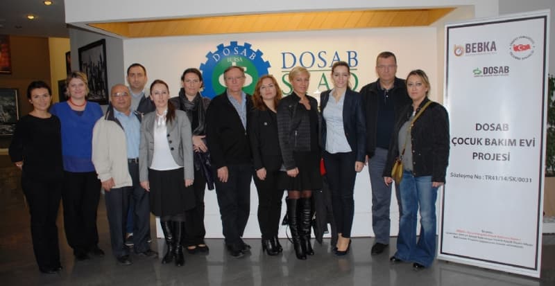 DOSAB KREŞİ’NİN BÖLGE FİRMALARINA TANITIMI YAPILDI