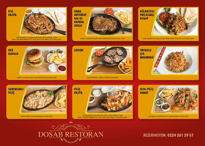 Restoran Menu