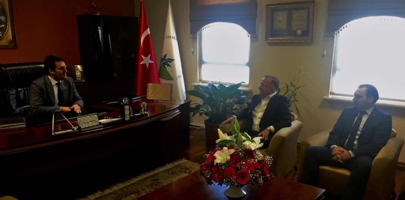 osmangazi belediye baskani ziyaret