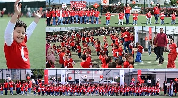 23 Nisan`ı Coşkuyla Kutladık