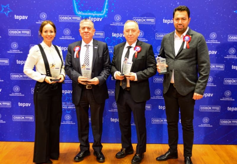 8 DOSAB firması OSB Yıldızlarında 41 ödül aldı