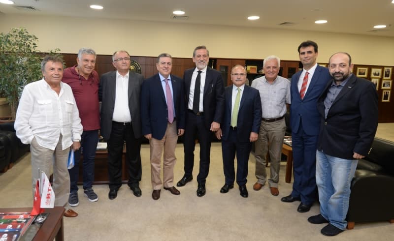 BTSO Başkanı İbrahim Burkay`a Ziyaret