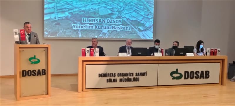 DOSAB 12.Olağan Genel Kurul Toplantısı yapıldı