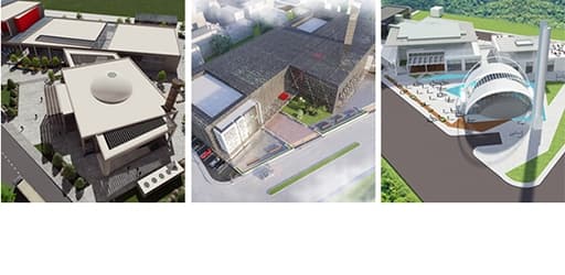 DOSAB İDARİ VE SOSYAL TESİSLER, FİNANSAL MERKEZ VE CAMİ PROJELERİ