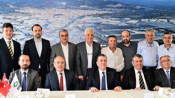 DOSAB Yönetimi Basınla Buluştu