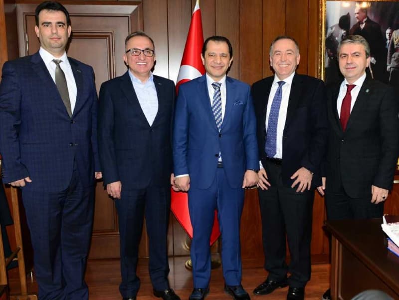 DOSAB YÖNETİMİ EMNİYET MÜDÜRÜ SELAMİ YILDIZ`I ZİYARET ETTİ