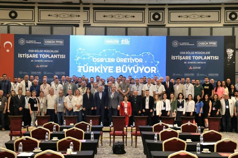 OSBÜK OSB Bölge Müdürleri İstişare Toplantısı Yapıldı