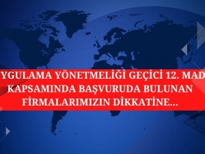 OSB Uygulama