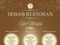 DOSAB Restoran 21 25 Temmuz